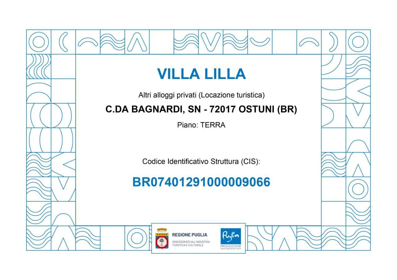 Villa Lilla Ostuni Buitenkant foto